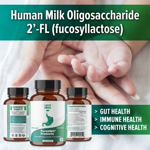 PureHMO Human Milk Oligosaccharide Super Prebiotic Capsules