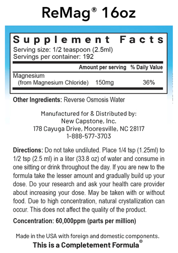 ReMag Magnesium 480 ml + Vitamin C ReSet Bundle