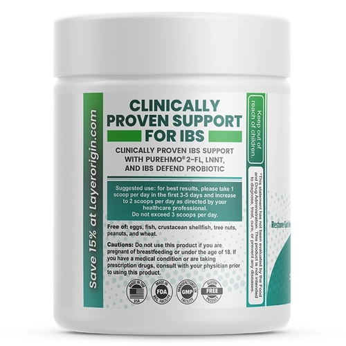 PureHMO IBS Support with IBS Defend Probiotic