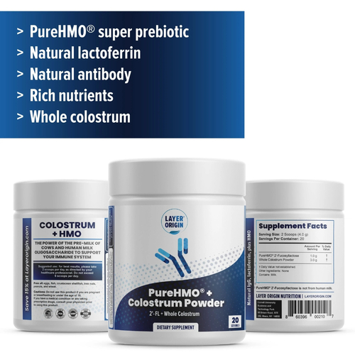 PureHMO with Colostrum Powder