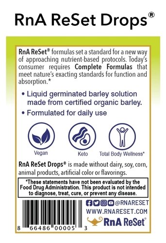RnA ReSet Drops - Extract from Barley 44 ml