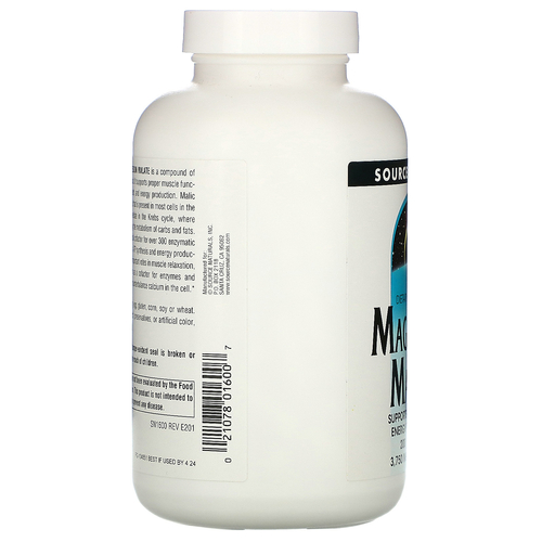 Magnesium Malate - Magnesium with Malic Acid - 200 Capsules